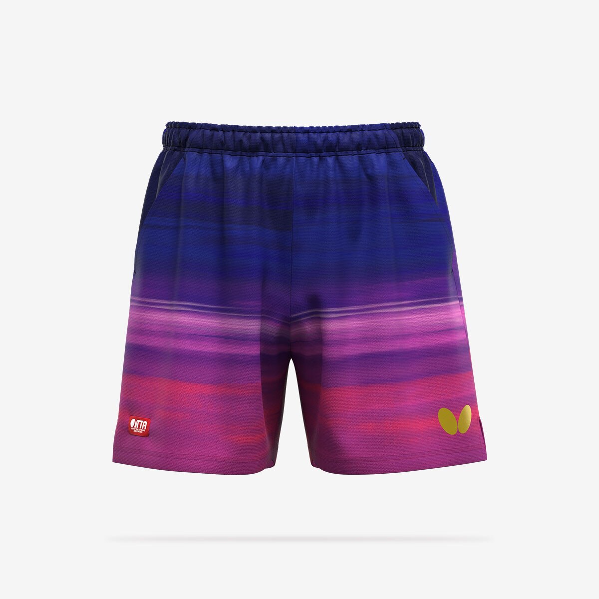 Butterfly Table Tennis Infiria2 Shorts - Rose - Front